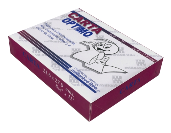 papel fotocopia tamaño carta